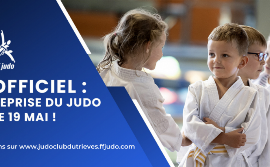 Reprise du judo pour les mineurs